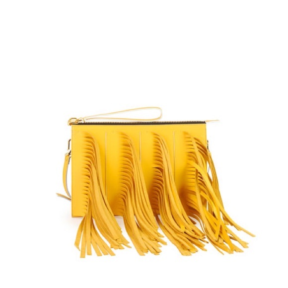 Marni Leather Fringe Crossbody Bag - Picture 2 of 6